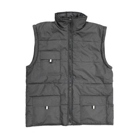 Μπουφάν με αποσπώμενα μανίκια Li 103 Μαύρο